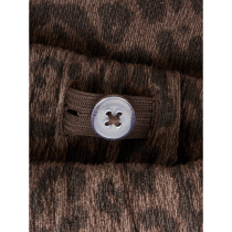 NAME IT Wide Bukser Linna Chocolate Brown